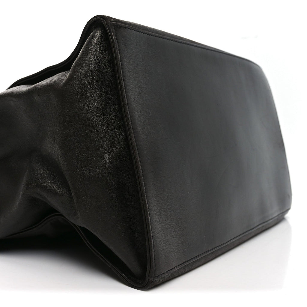 Chanel Lambskin CC Shoulder Bag Black