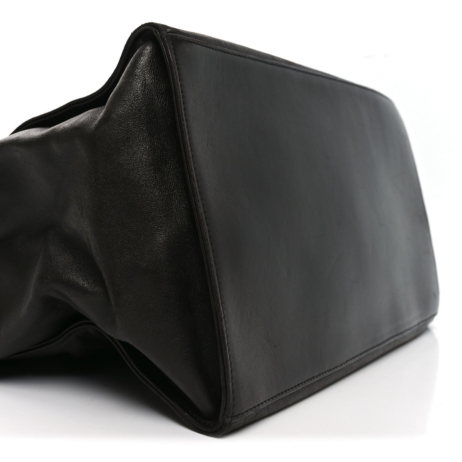 Chanel Lambskin CC Shoulder Bag Black