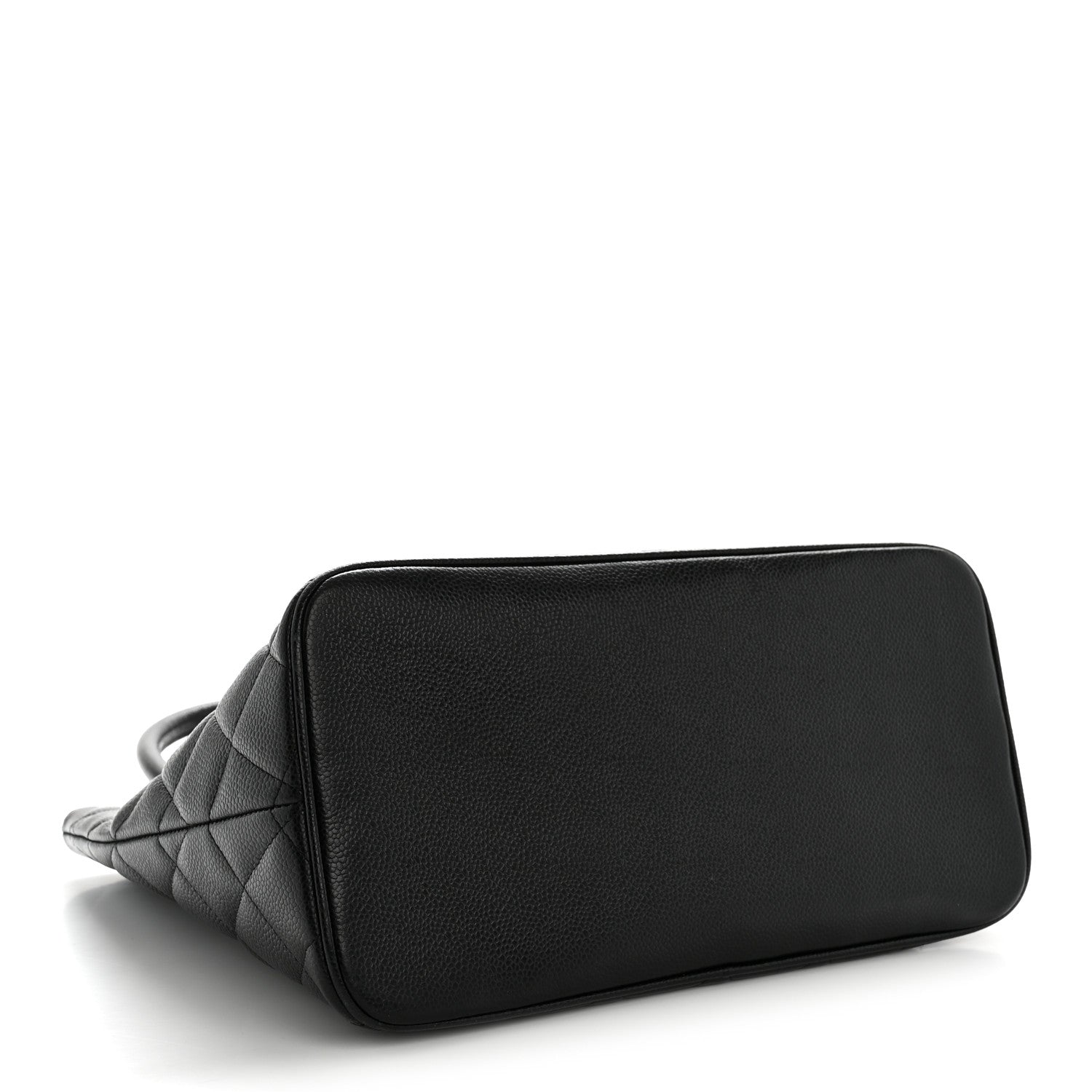Chanel Caviar Quilted Medallion Tote Black