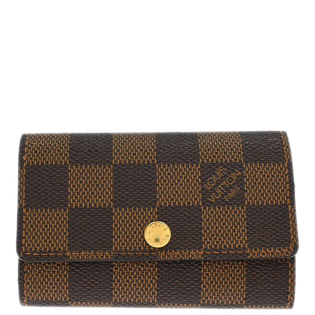 Louis Vuitton Damier Multicles 6 Key Case N62630 Small New