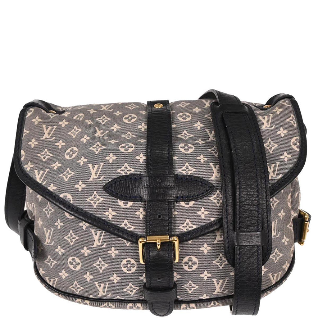 Louis Vuitton Gray Monogram Idylle Saumur PM Shoulder Bag M40666