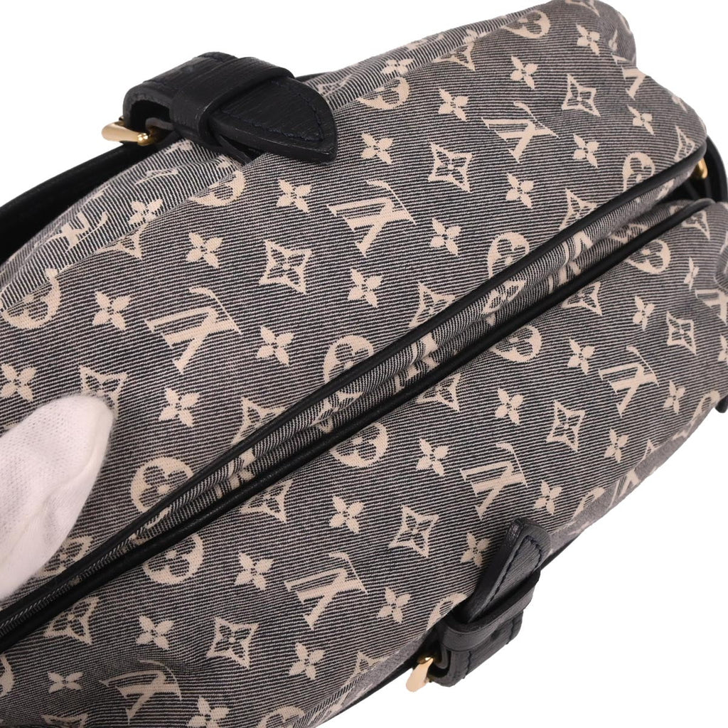 Louis Vuitton Gray Monogram Idylle Saumur PM Shoulder Bag M40666