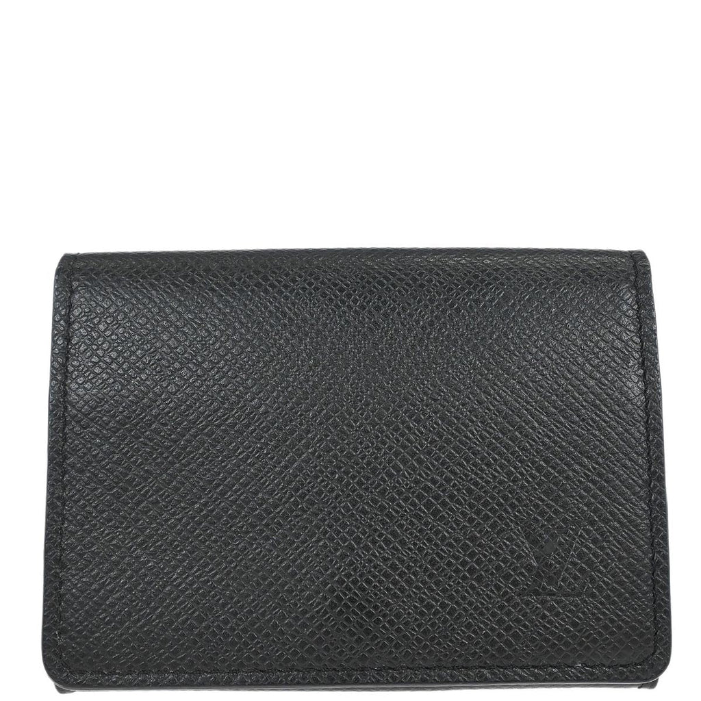 Louis Vuitton Taiga Envelope Carte de Visite NM Cardholder M64595 Small New