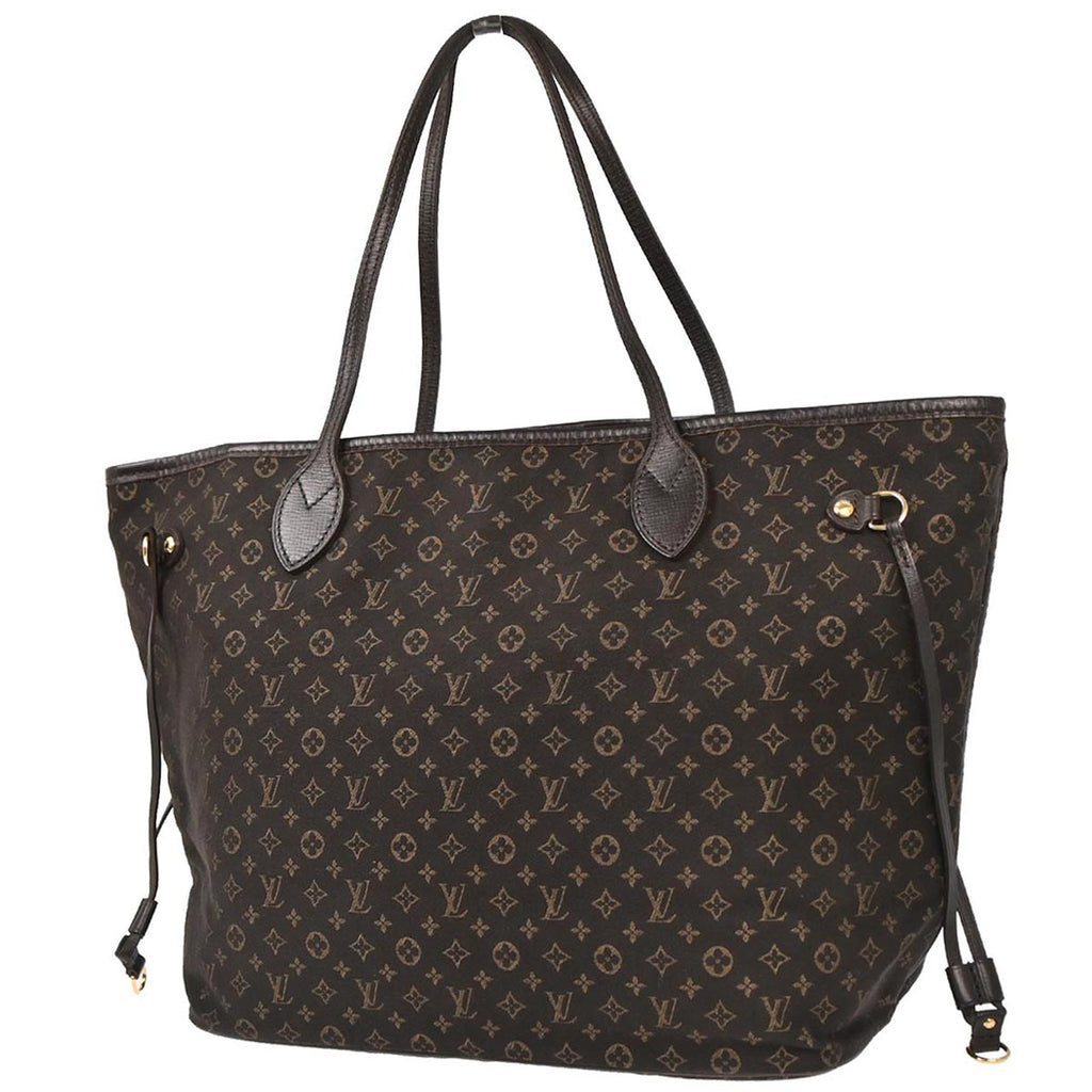 Louis Vuitton Brown Monogram Idylle Neverfull MM Tote M40513