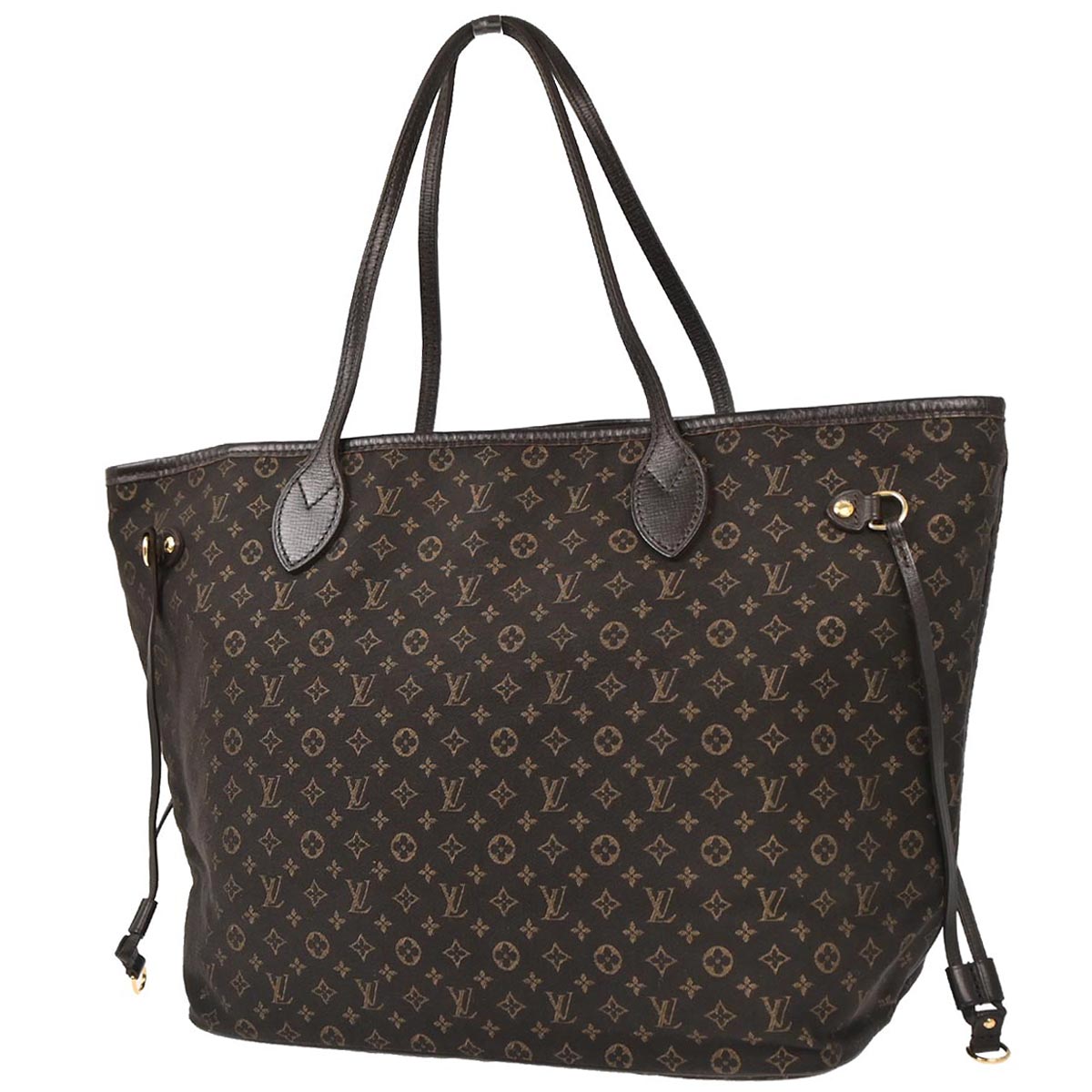 Louis Vuitton Brown Monogram Idylle Neverfull MM Tote M40513