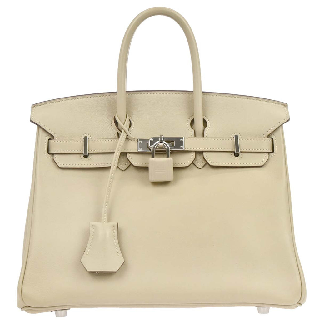 Hermes Parchemin Swift Birkin 25 Handbag