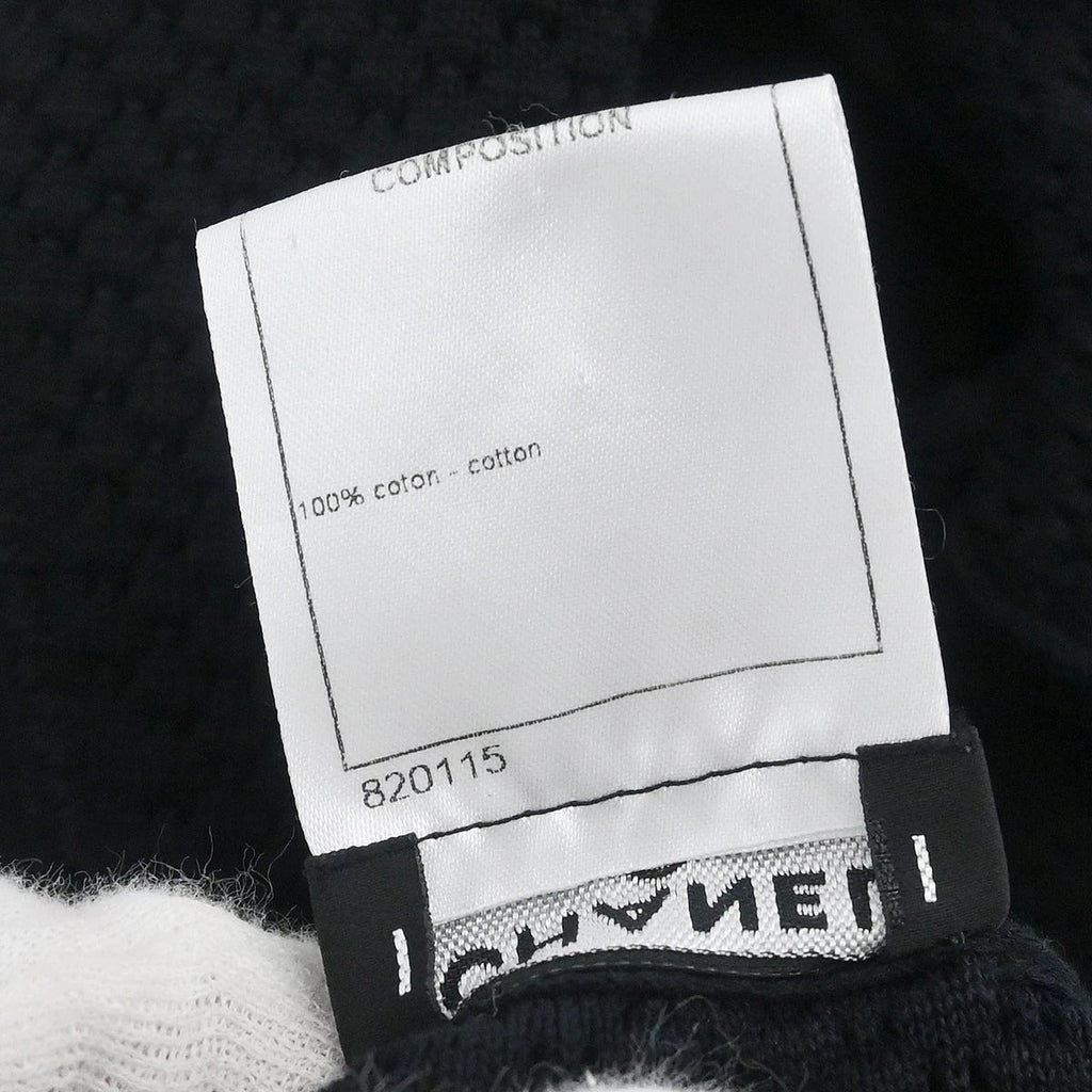 Chanel 2016 Single Breasted Collarless Jacket Black #36