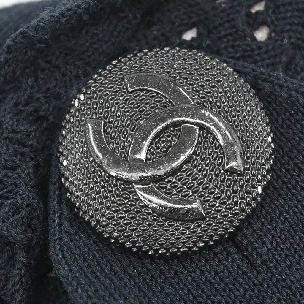 Chanel 2016 Single Breasted Collarless Jacket Black #36