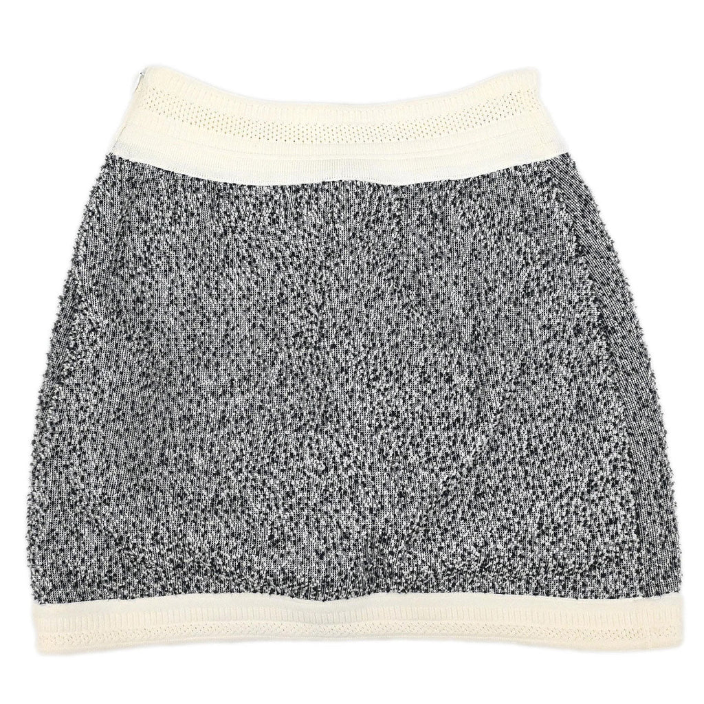 Chanel 2016 Skirt Tweed Gray #36