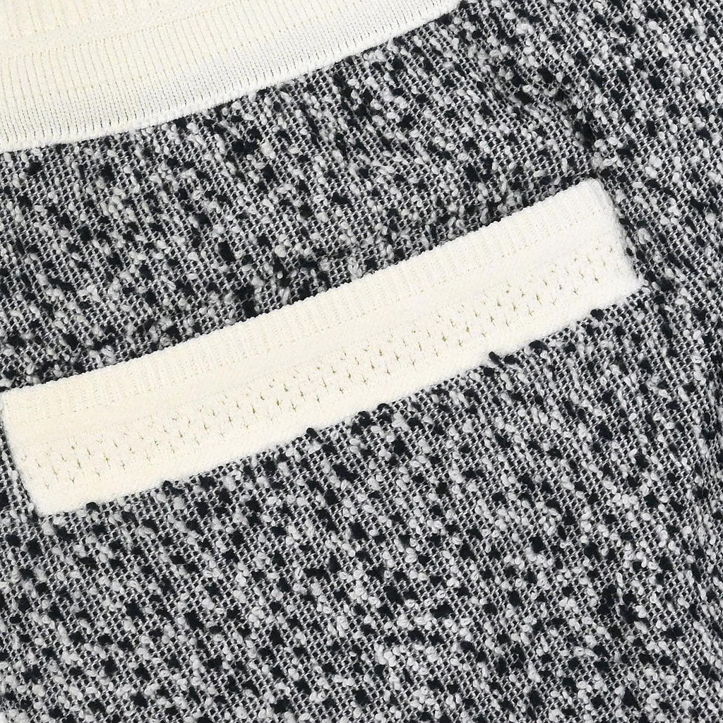 Chanel 2016 Skirt Tweed Gray #36