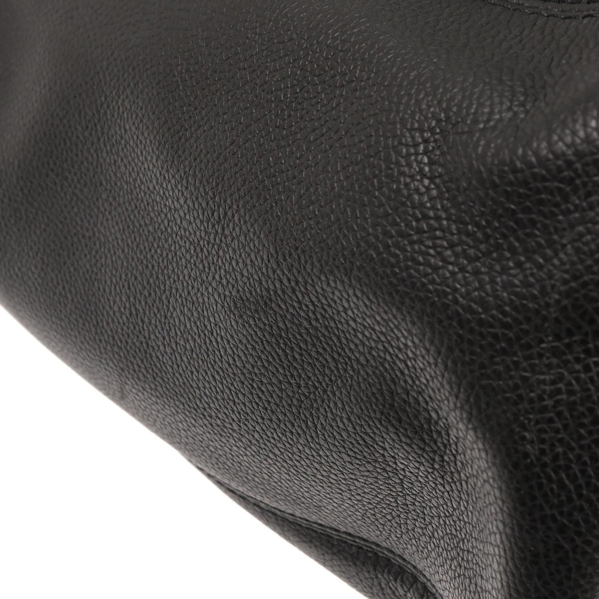 Chanel 2012 Black Calfskin Cerf Executive Tote Bag
