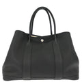 Hermes 2017 Black Negonda Garden Party 36 PM Tote Handbag