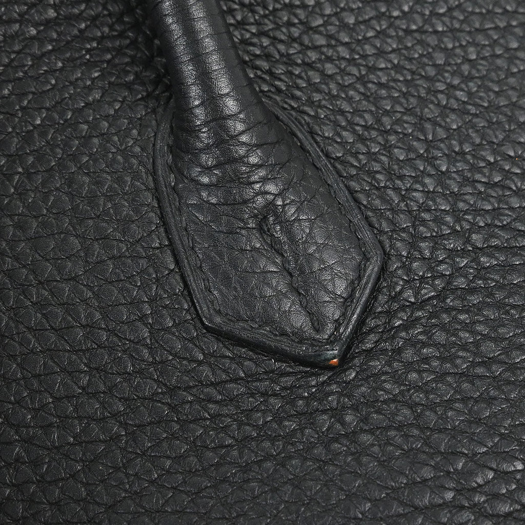 Hermes Black Togo Birkin 35 Handbag