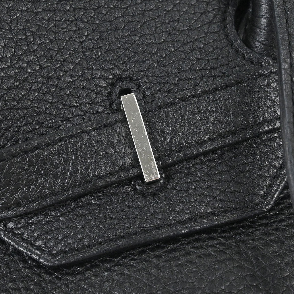Hermes Black Togo Birkin 35 Handbag