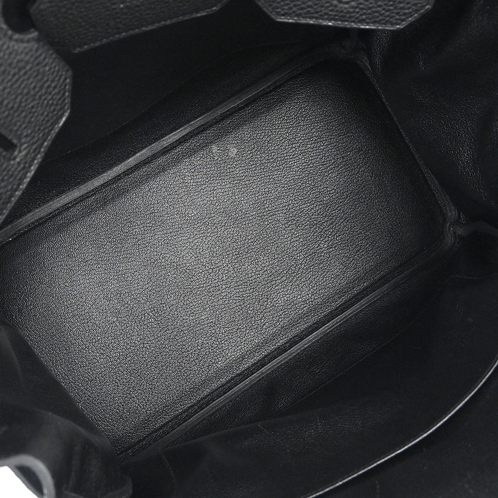Hermes Black Togo Birkin 35 Handbag