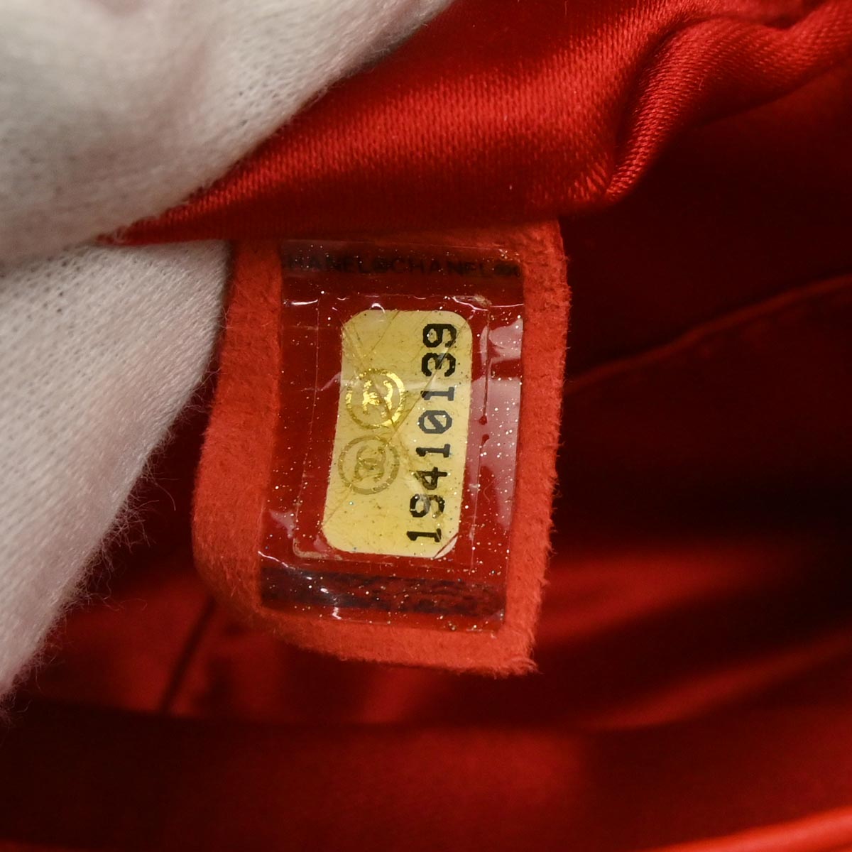 Chanel 2014 Red Lambskin Tender Touch Flap Shoulder Bag