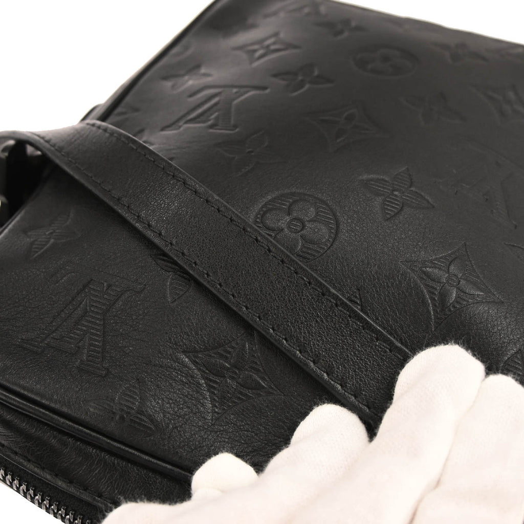 Louis Vuitton Monogram Shadow Danube PM Shoulder Bag M43681