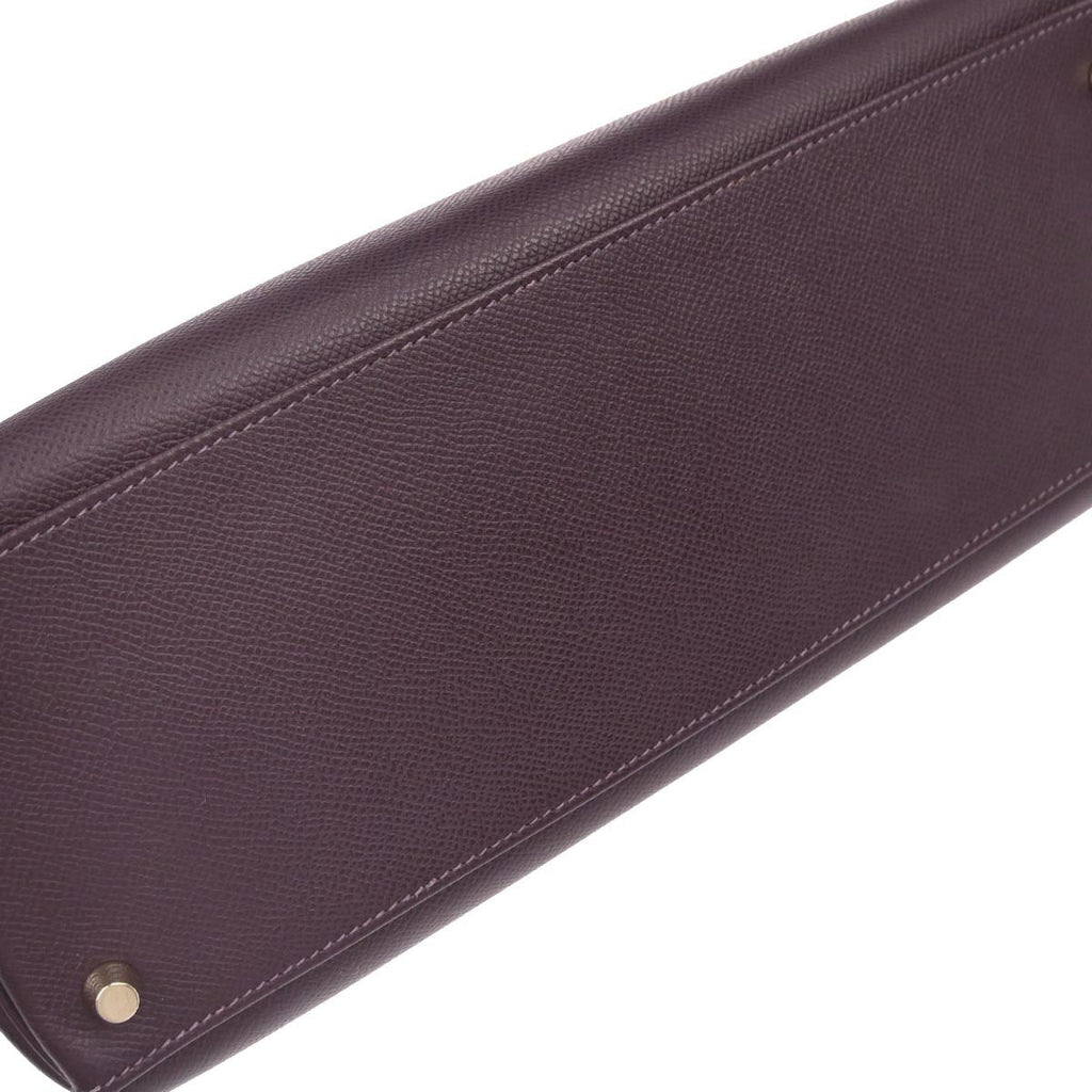 Hermes Raisin Epsom Kelly 32 Retourne 2way Shoulder Handbag