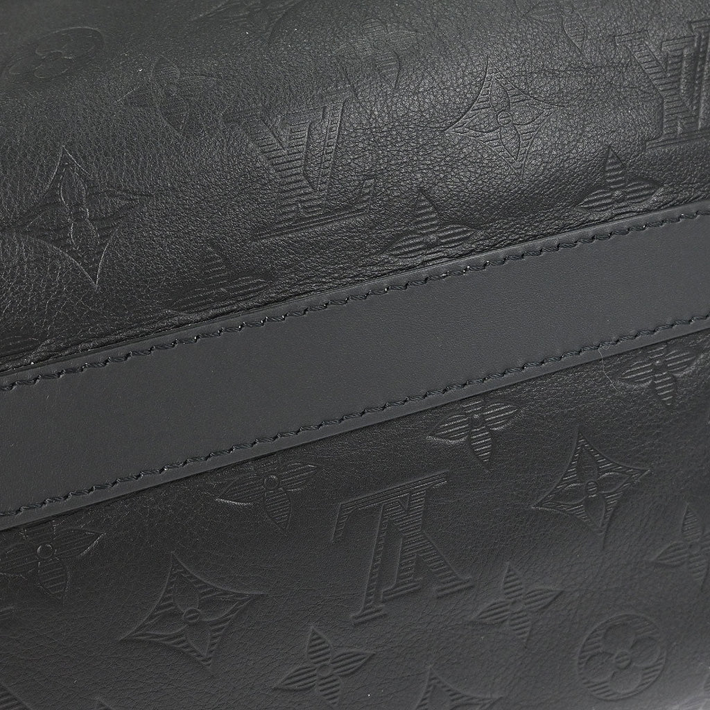 Louis Vuitton 2019 Black Monogram Shadow Speedy Bandouliere 40 M43696