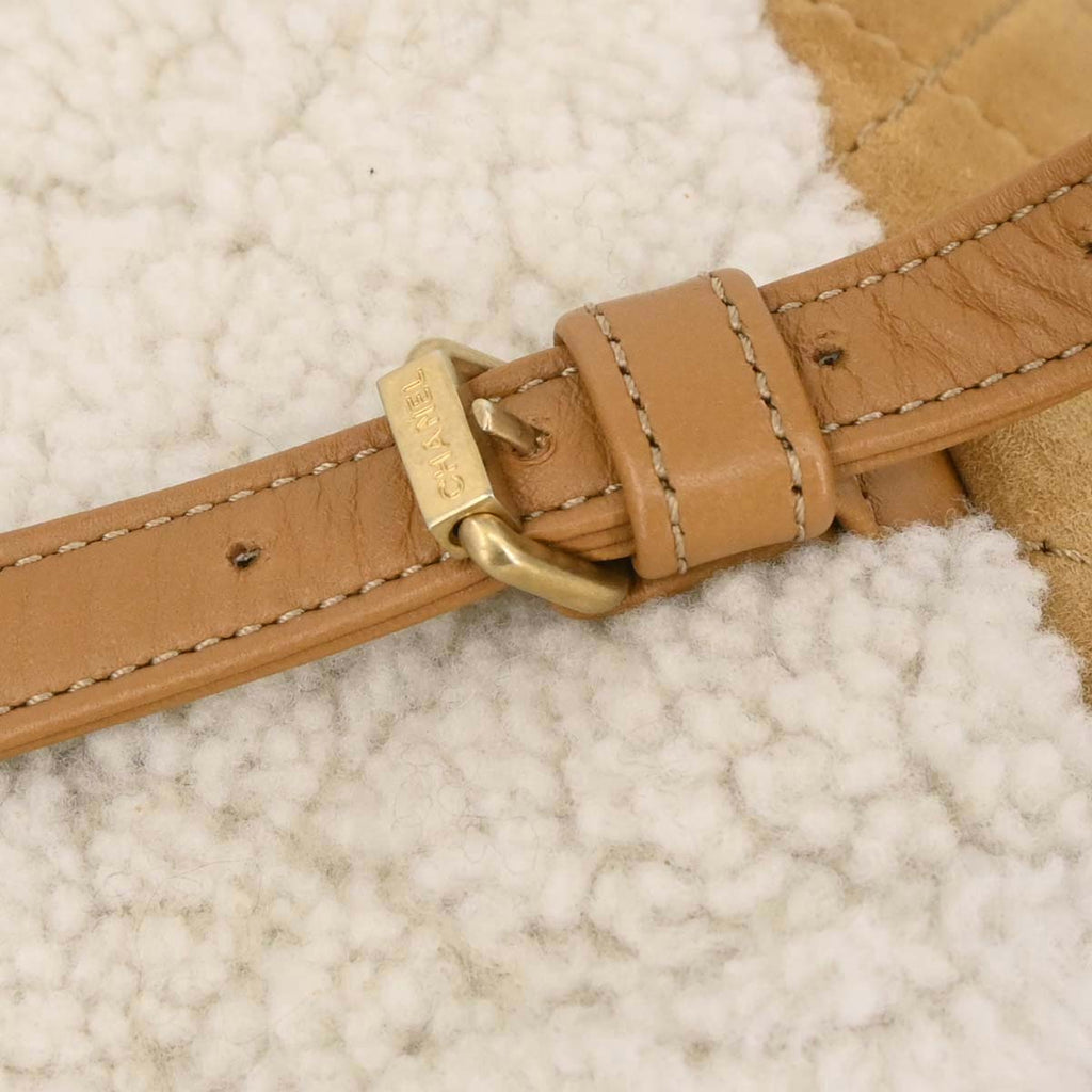 Chanel 2018-2019 Brown Mouton Coco Neige Backpack