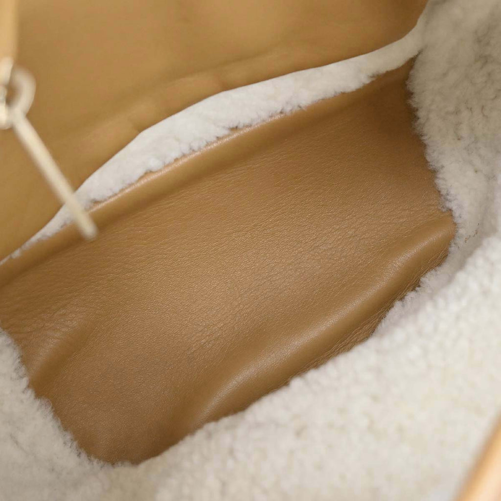 Chanel 2018-2019 Brown Mouton Coco Neige Backpack