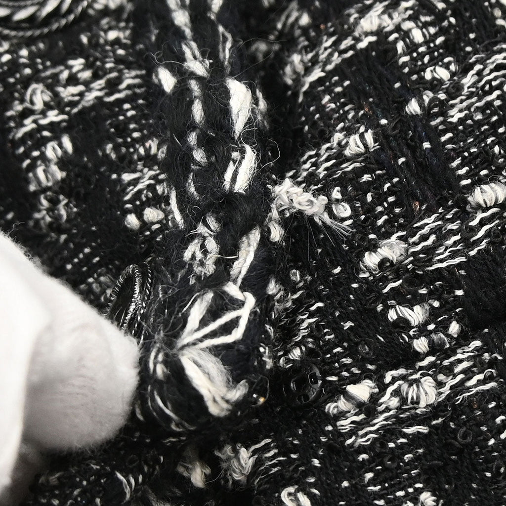 Chanel 2013-2014 Single Breasted Jacket Black #36