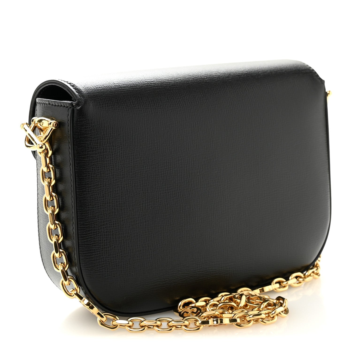 Gucci Azalea Calfskin Mini Crystal Horsebit 1955 Shoulder Bag Black