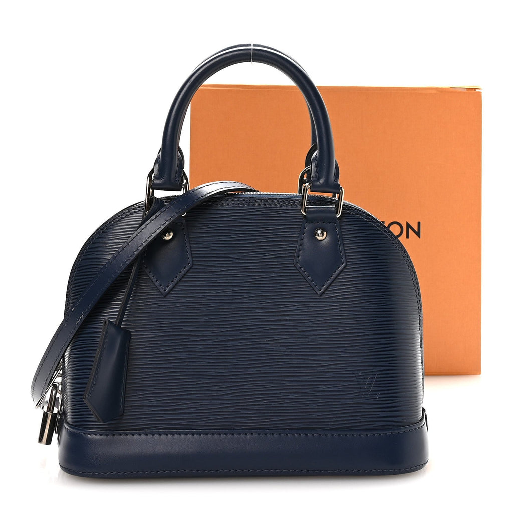 Louis Vuitton Epi Alma BB Indigo