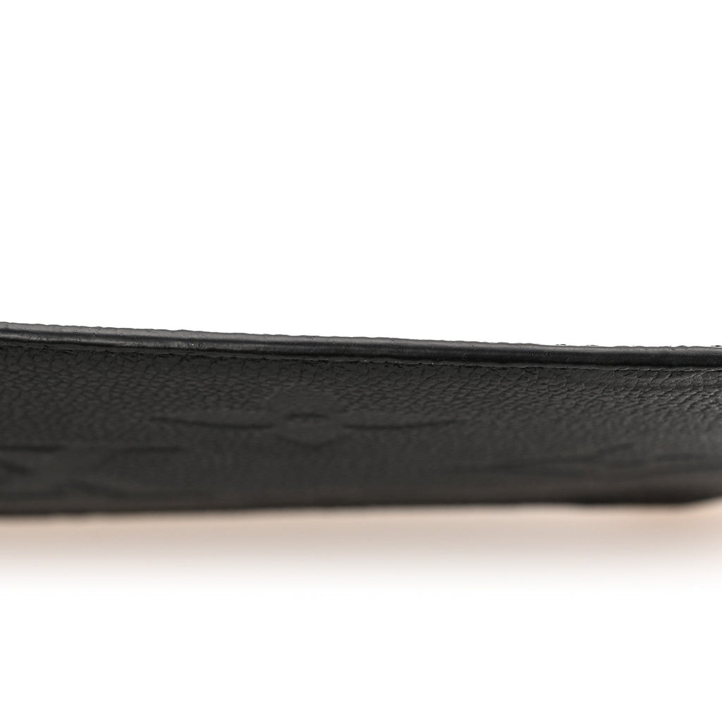 Louis Vuitton Empreinte Monogram Giant Neverfull MM Pochette Black