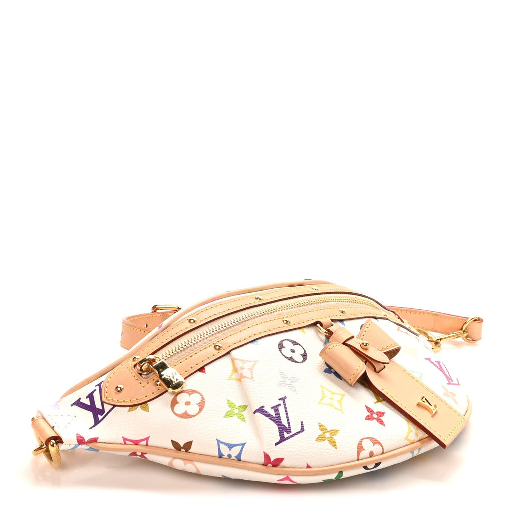 Louis Vuitton LV X TM Monogram Multicolor High Rise Bumbag White