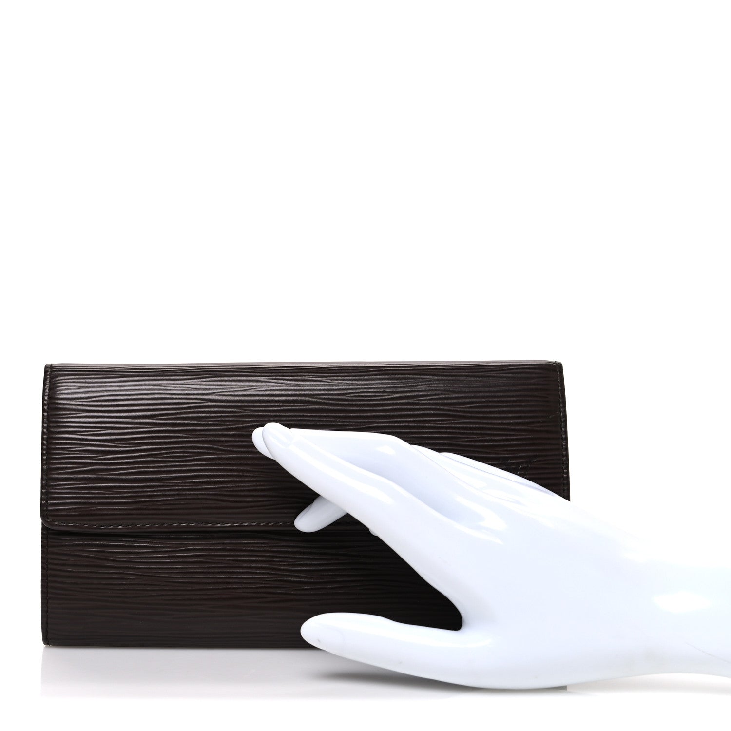 Louis Vuitton Epi Sarah Wallet Moka