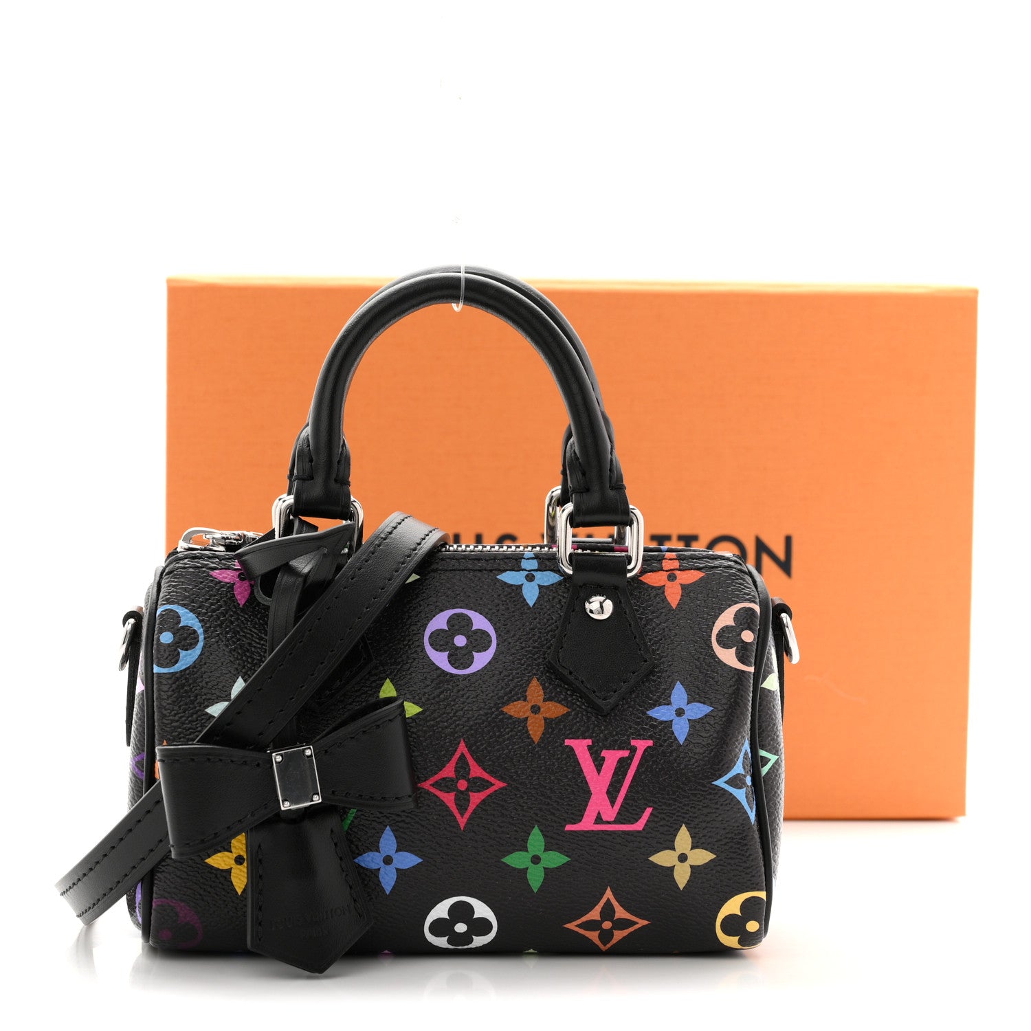 Louis Vuitton LV X TM Monogram Multicolor Nano Speedy Black