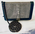 CHANEL STINGRAY BOY WALLET WITH CHAIN