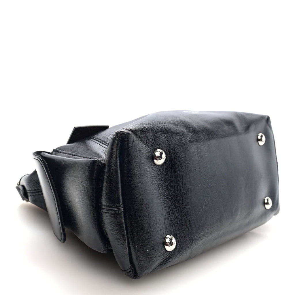 Louis Vuitton Lambskin CarryAll Cargo Vibe PM Black