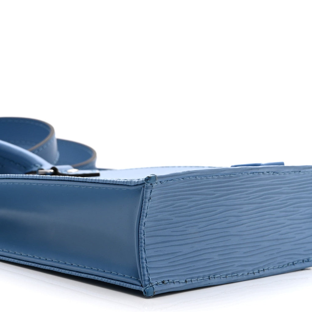 Louis Vuitton Epi Petit Sac Plat Bleuet
