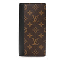 Louis Vuitton Monogram Macassar Brazza Wallet