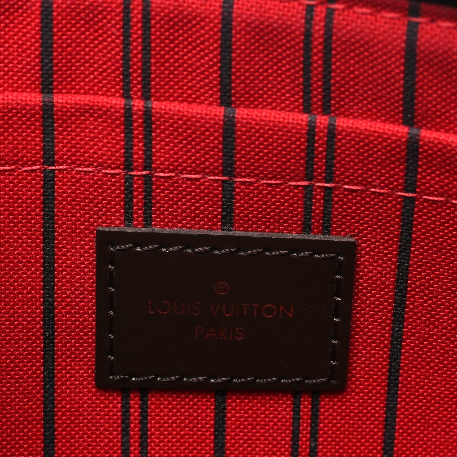 Louis Vuitton Damier Ebene Neverfull MM GM Pochette