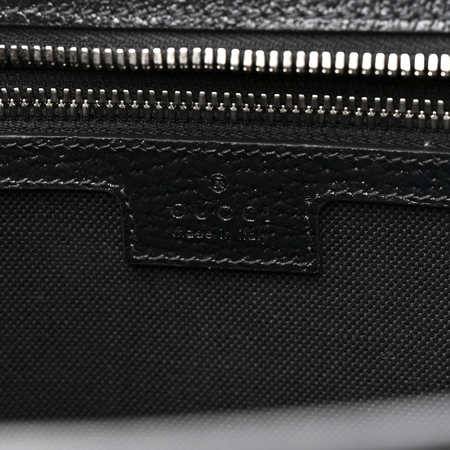 Gucci Dollar Pigprint Koi Calfskin Interlocking G Tote Bag Black