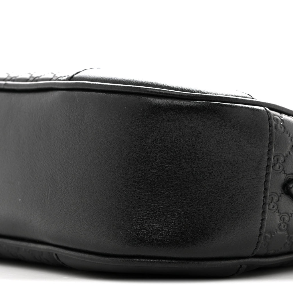 Gucci Microguccissima Mini Bree Messenger Bag Black
