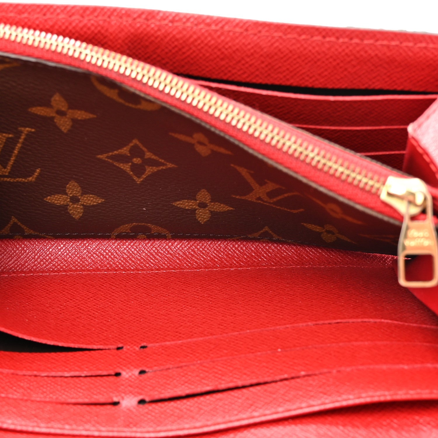Louis Vuitton Monogram Sarah Retiro Wallet Cherry