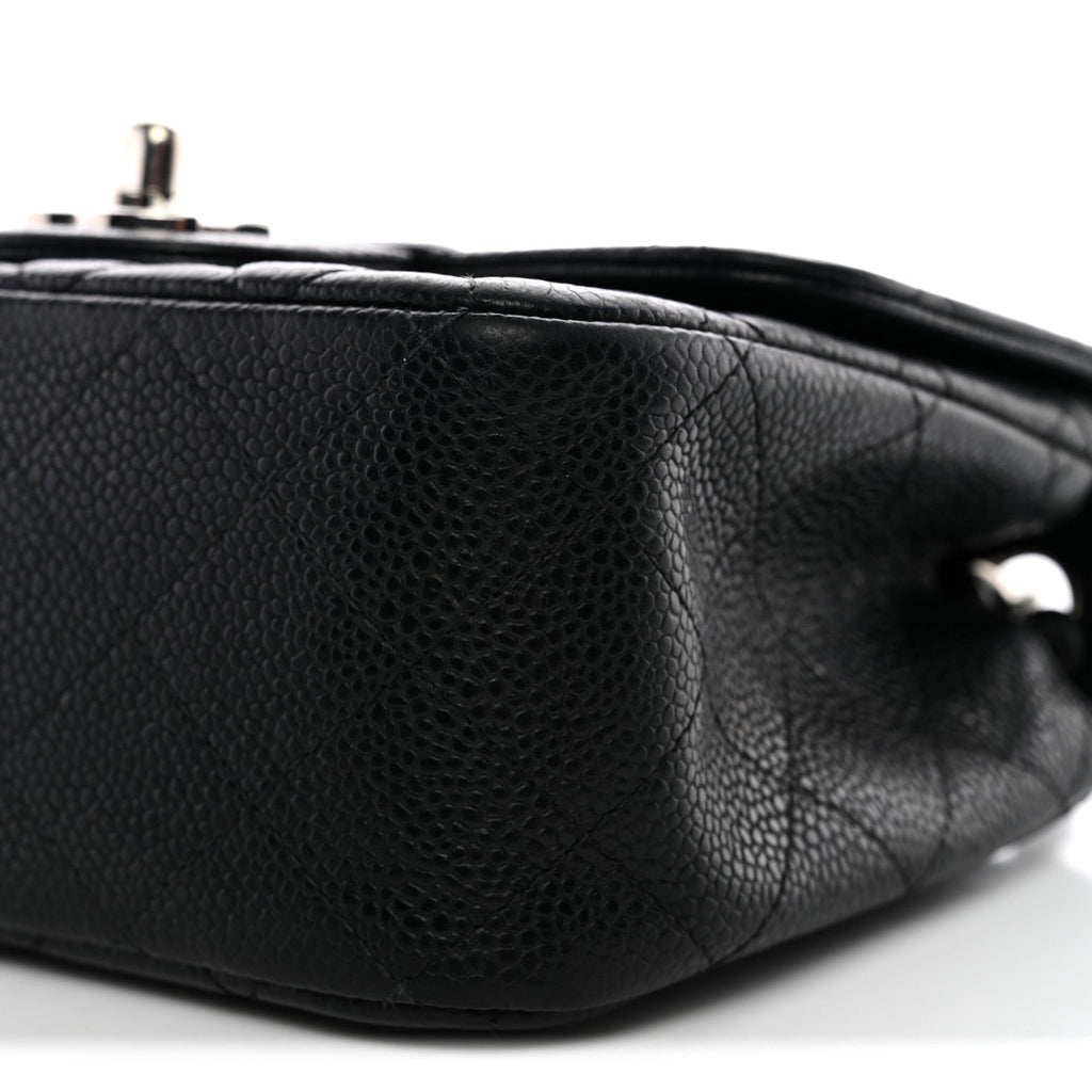 Chanel Caviar Quilted Mini Square Flap Black