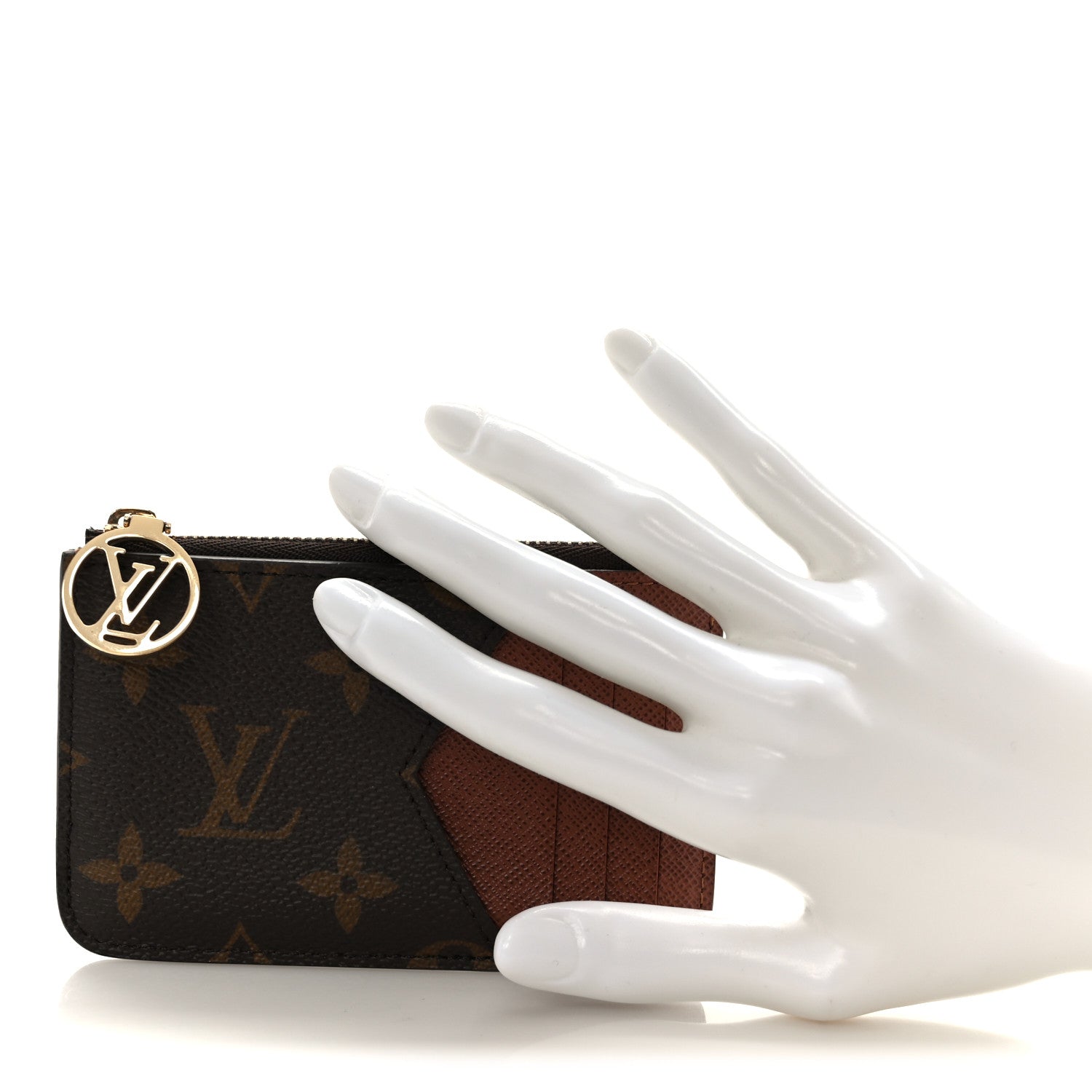 Louis Vuitton Monogram Zipped Romy Card Holder