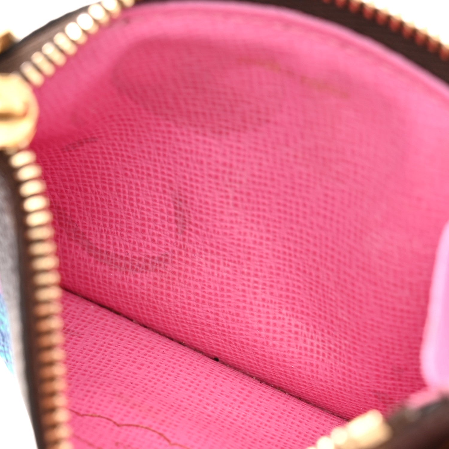 Louis Vuitton LV X YK Monogram Kusama Pumpkin Zipped Romy Card Holder