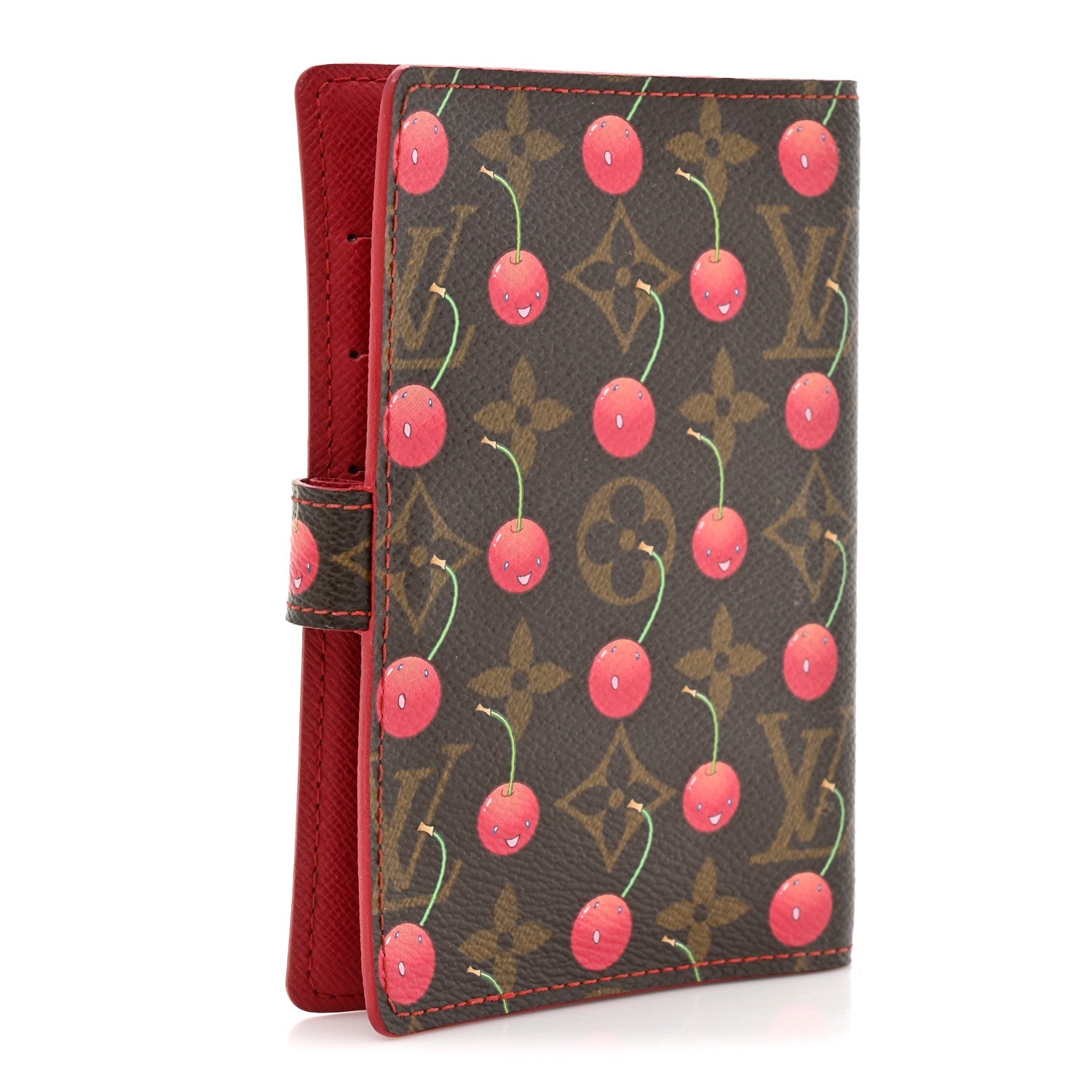 Louis Vuitton Monogram Cerises Small Ring Agenda Cover