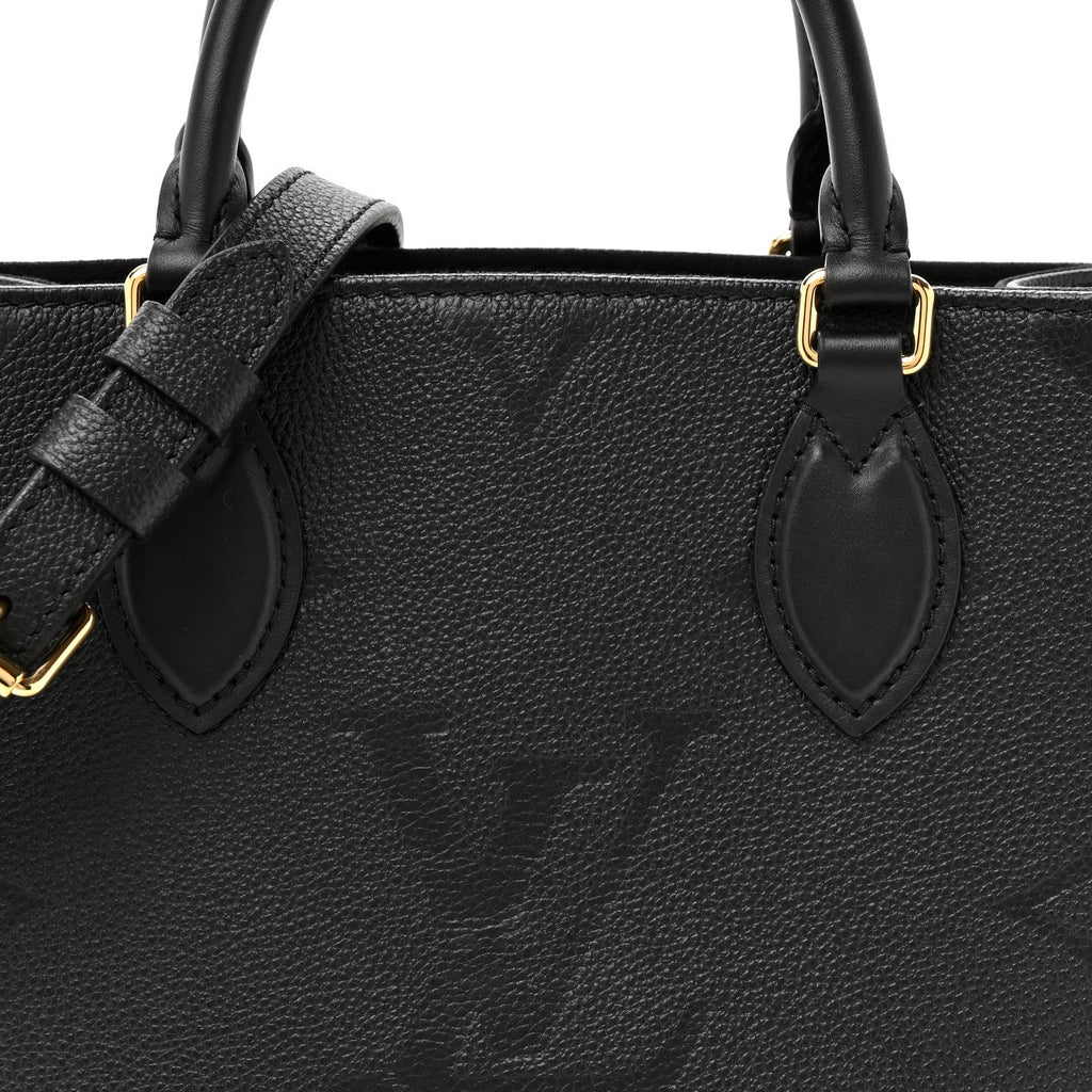 Louis Vuitton Empreinte Monogram Giant Onthego PM Black