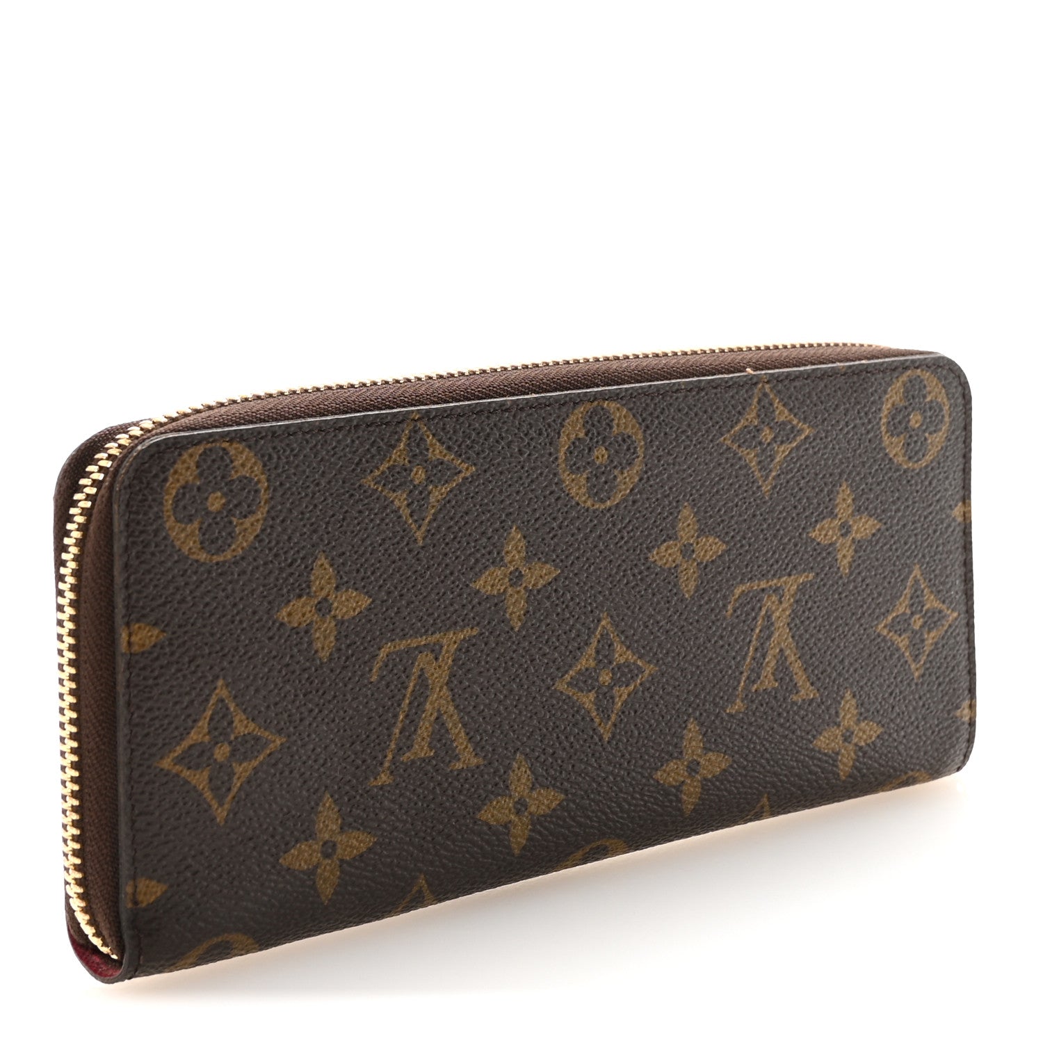 Louis Vuitton Monogram Clemence Wallet Fuchsia