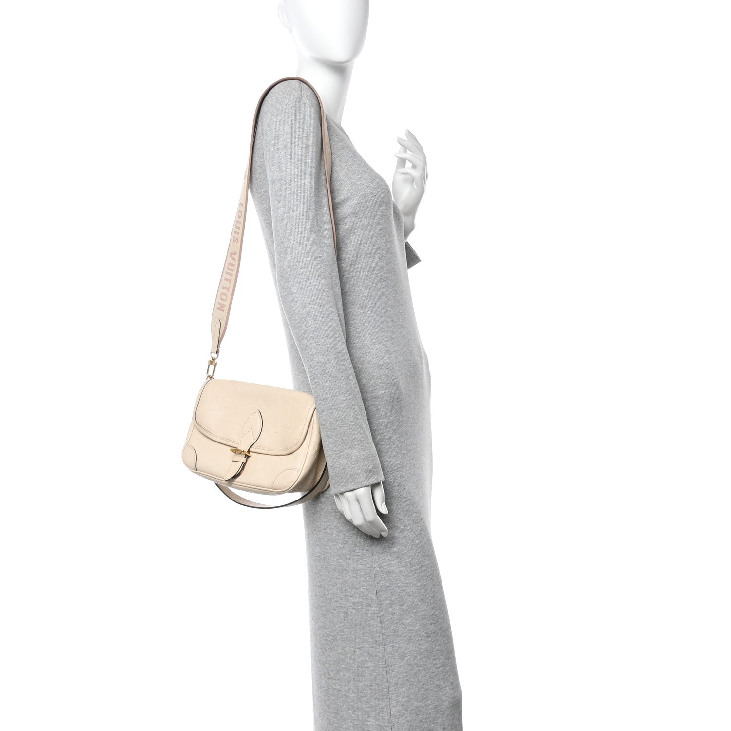 Louis Vuitton Empreinte Monogram Giant Diane Cream