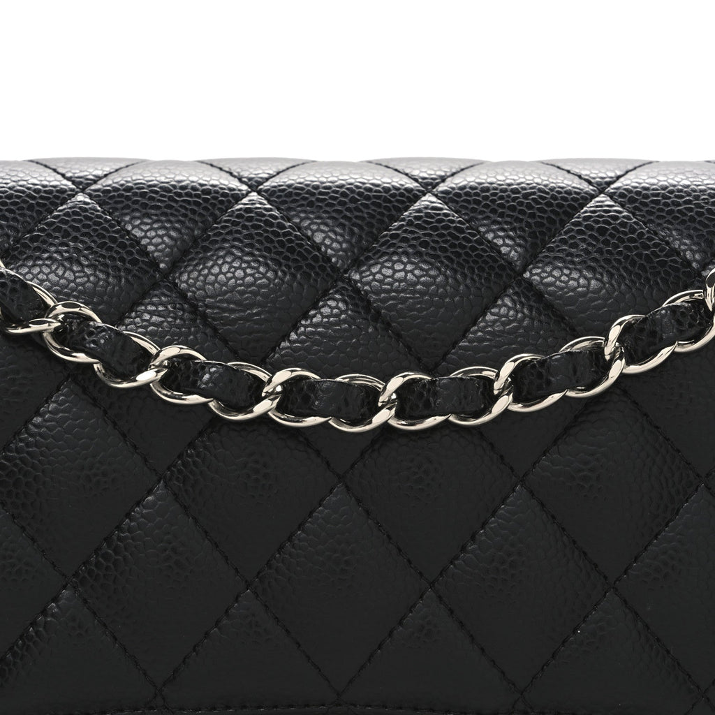 Chanel Caviar Quilted Medium Double Flap Black