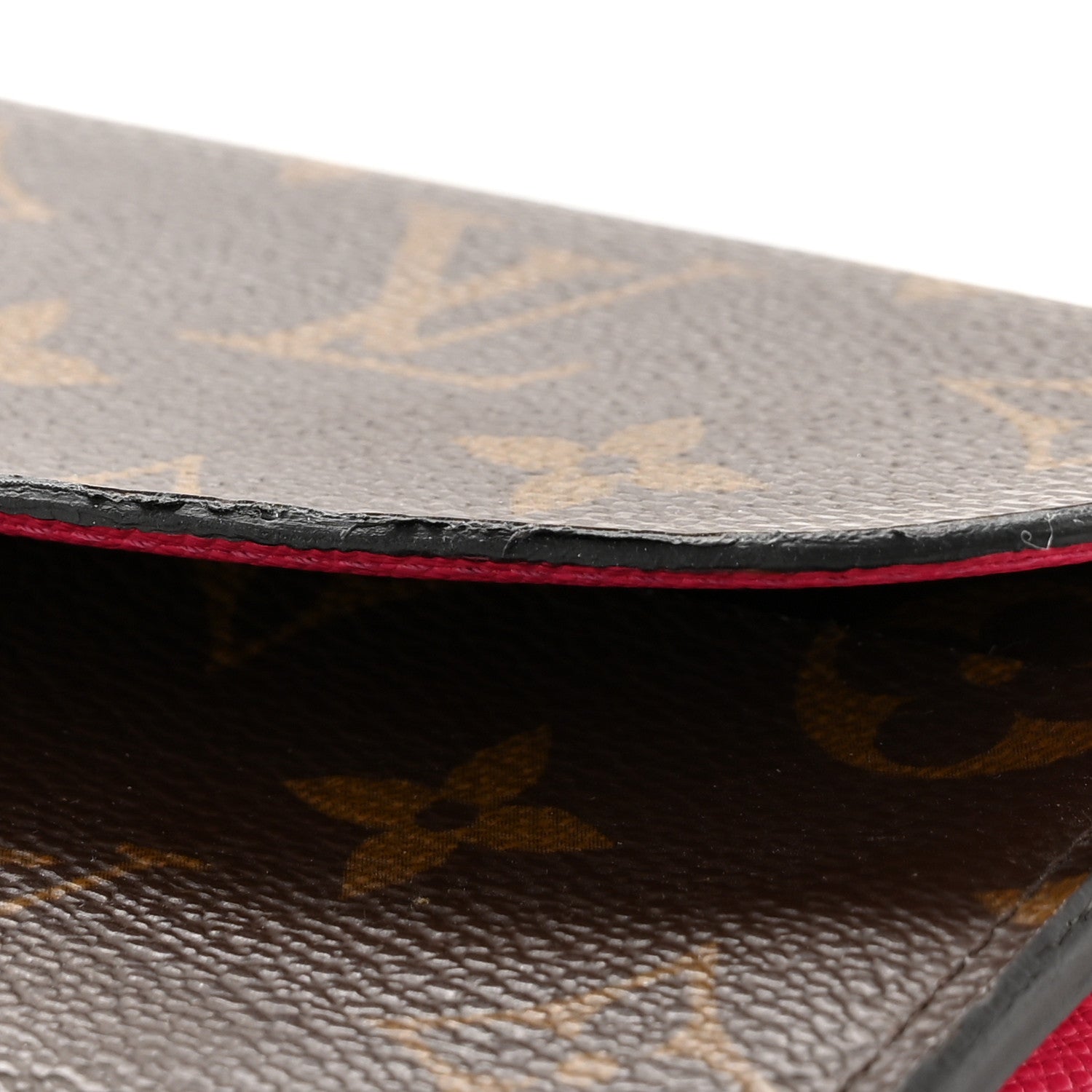 Louis Vuitton Monogram Emilie Wallet Fuchsia