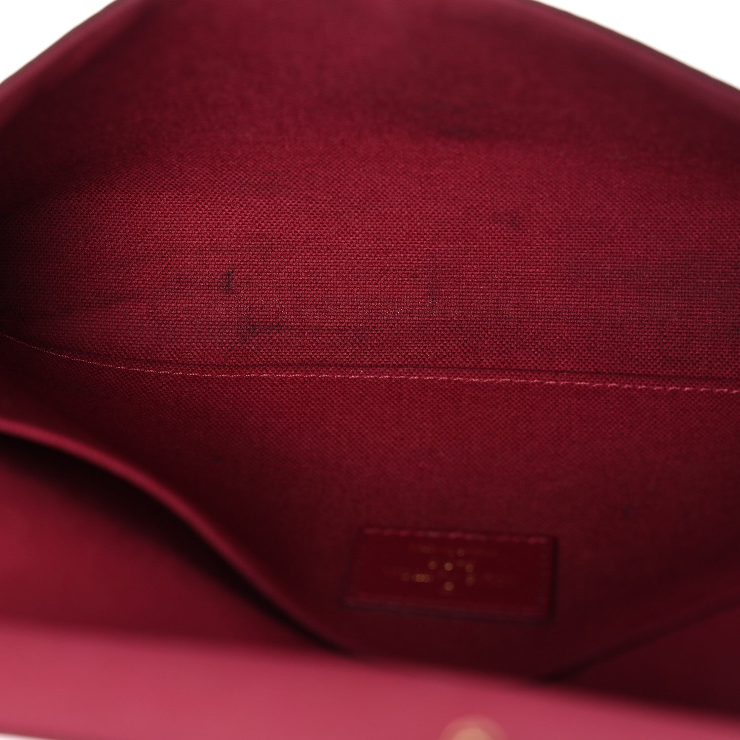 Louis Vuitton Monogram Pochette Felicie Chain Wallet Fuchsia